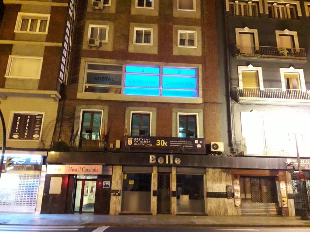 Hostal Cataluna Zaragoza Exterior foto