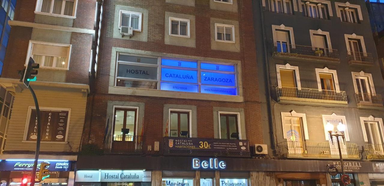 Hostal Cataluna Zaragoza Exterior foto